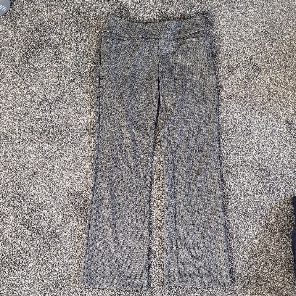 New York & Company Gray, Black & White Boot Cut Pants